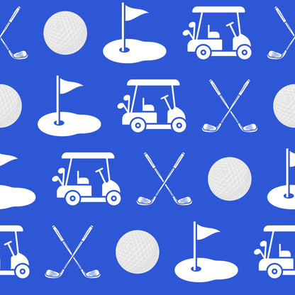 Golf Plaid Pattern 1 Quilting Cotton Fabric