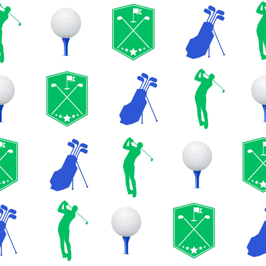 Golf Plaid Pattern 2 Quilting Cotton Fabric