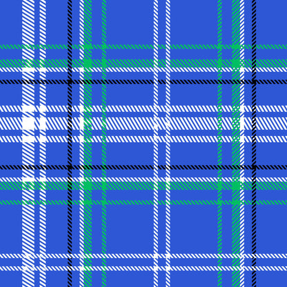 Golf Plaid Pattern 3 Quilting Cotton Fabric