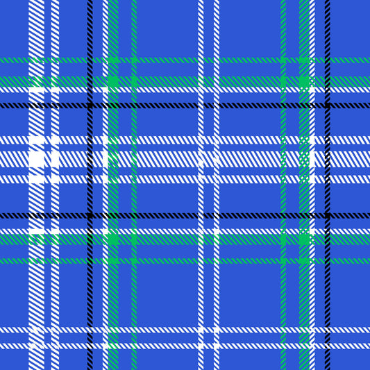 Golf Plaid Pattern 3 Quilting Cotton Fabric