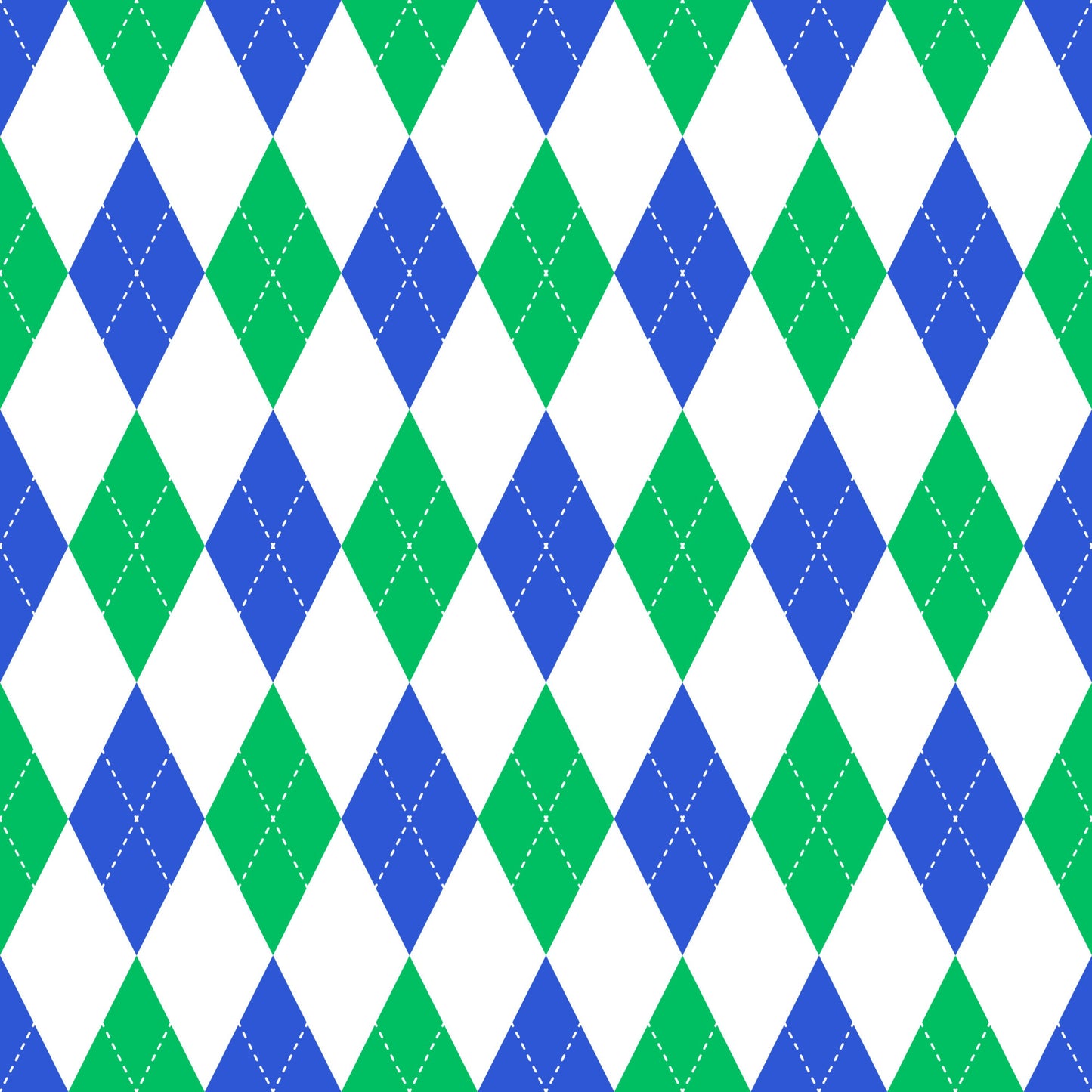 Golf Plaid Pattern 5 Quilting Cotton Fabric