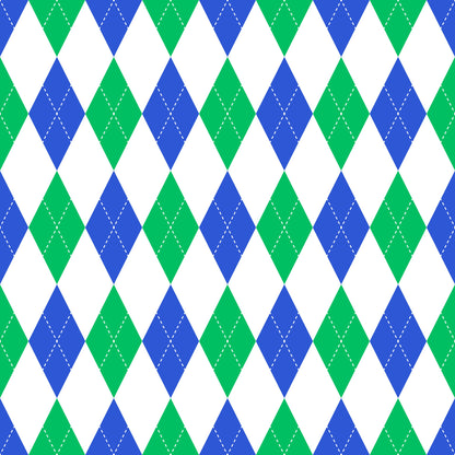 Golf Plaid Pattern 5 Quilting Cotton Fabric