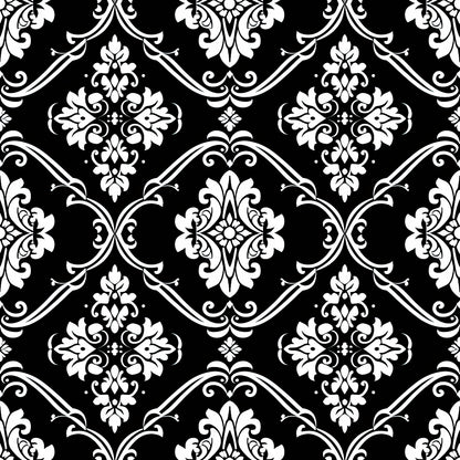 Gothic Damask Pattern 2 Quilting Cotton Fabric