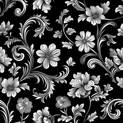 Gothic Damask Pattern 5 Quilting Cotton Fabric