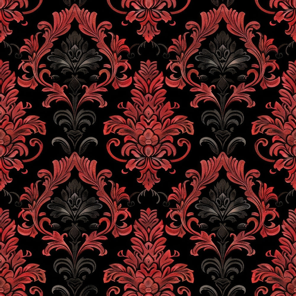 Gothic Damask Pattern 7 Quilting Cotton Fabric