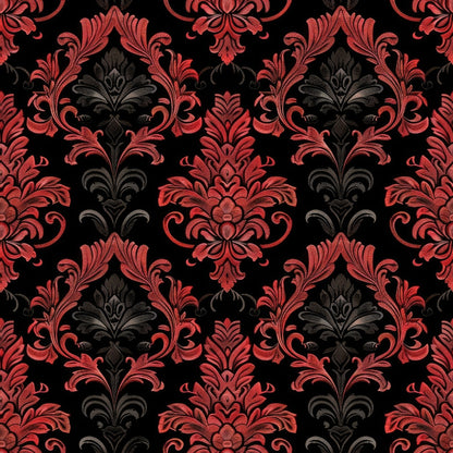 Gothic Damask Pattern 7 Quilting Cotton Fabric