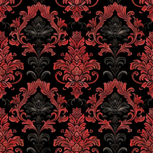 Gothic Damask Pattern 7 Quilting Cotton Fabric