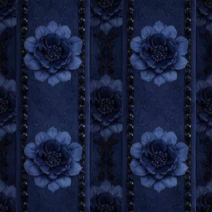 Gothic Couture Lace Pattern 17 Quilting Cotton Fabric