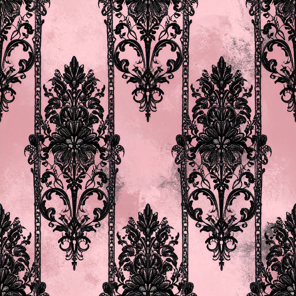 Gothic Couture Lace Pattern 19 Quilting Cotton Fabric
