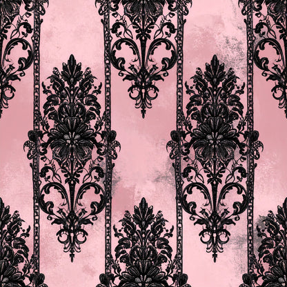 Gothic Couture Lace Pattern 19 Quilting Cotton Fabric
