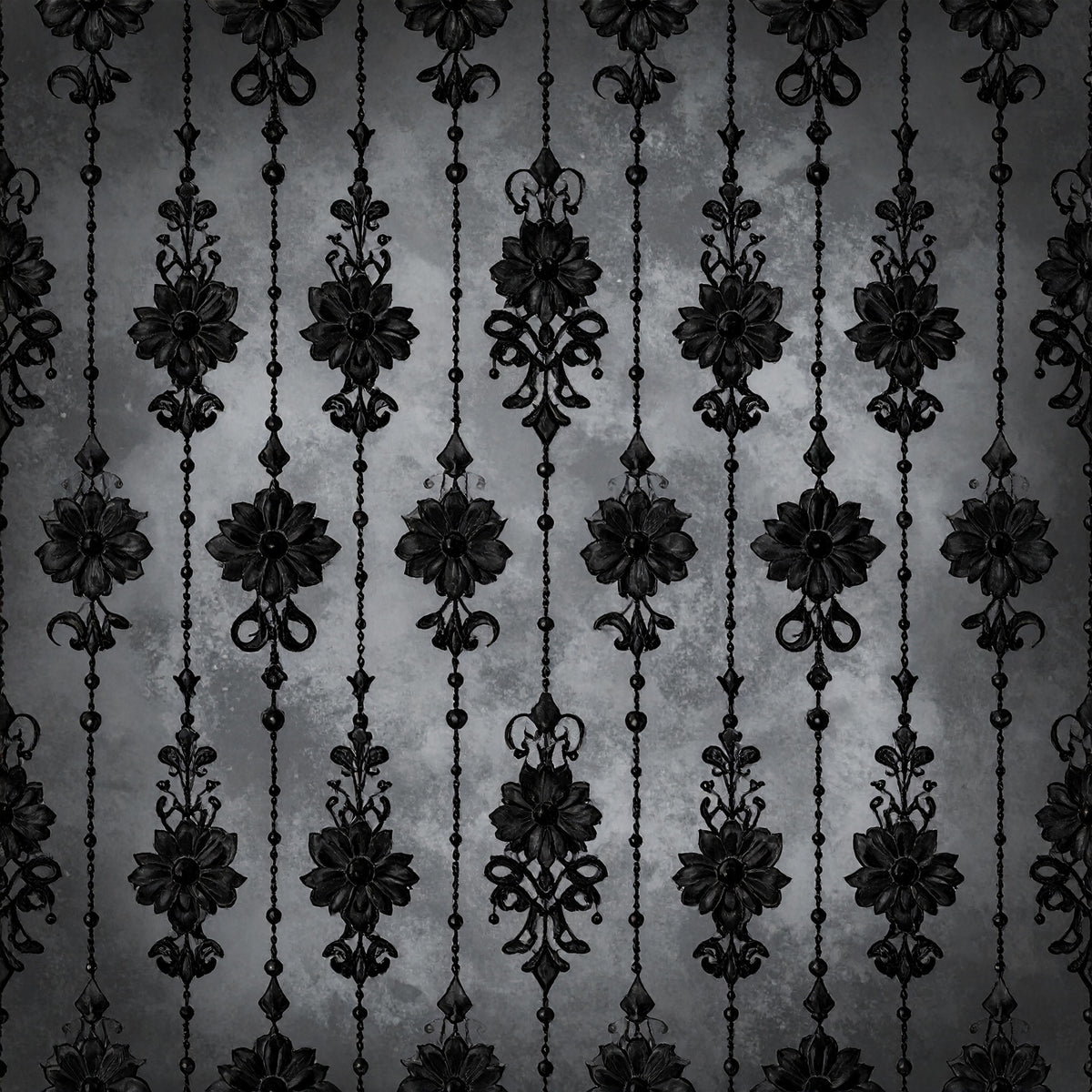 Gothic Couture Lace Pattern 2 Quilting Cotton Fabric