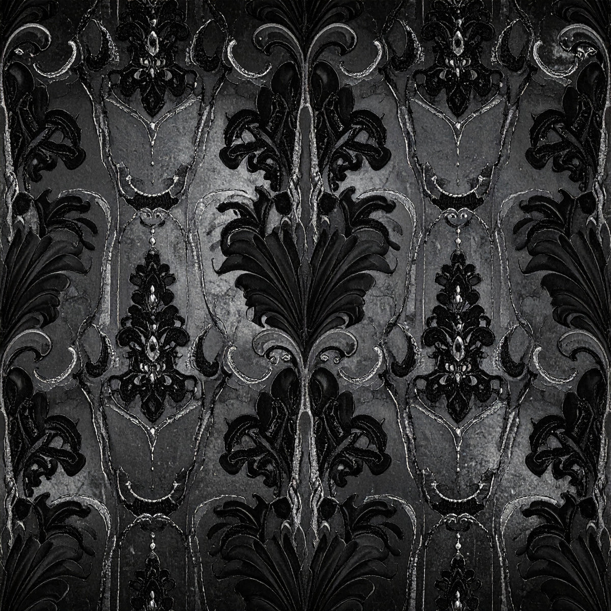 Gothic Couture Lace Pattern 22 Quilting Cotton Fabric