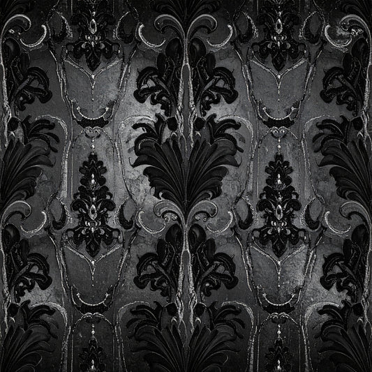 Gothic Couture Lace Pattern 22 Quilting Cotton Fabric