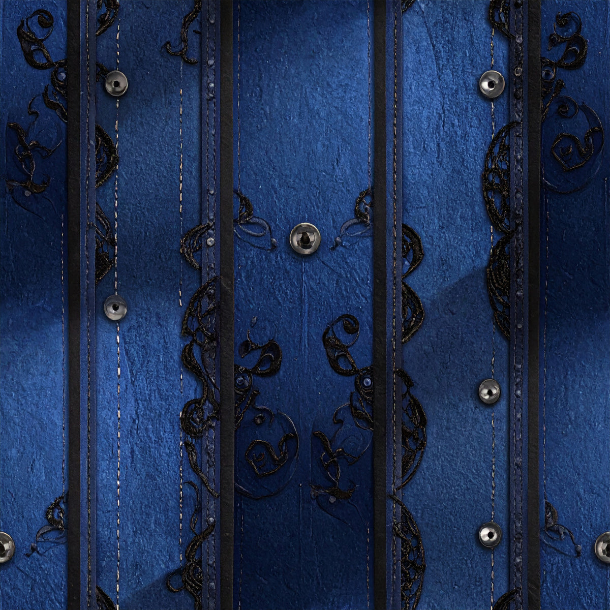Gothic Couture Lace Pattern 7 Quilting Cotton Fabric