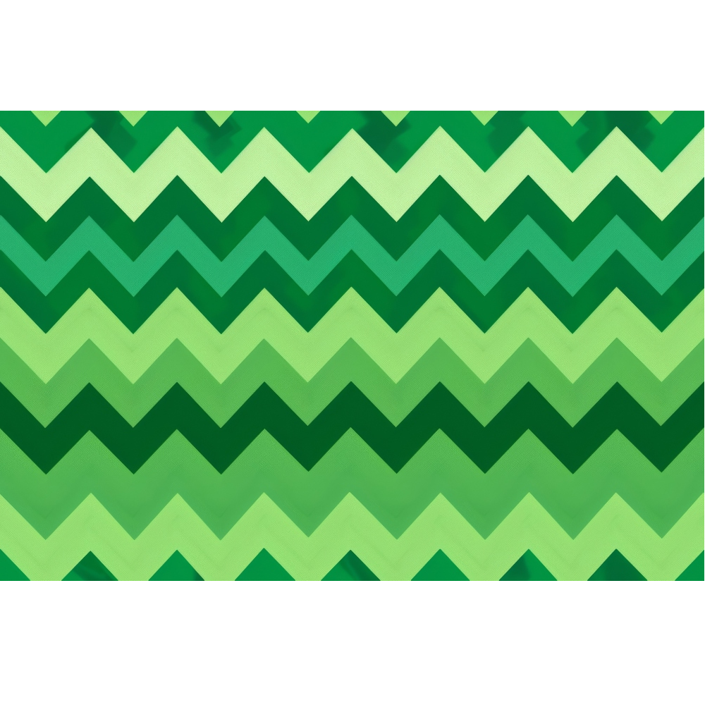 A pattern of green zigzag stripes in varying shades, arranged in a repetitive design across the image.