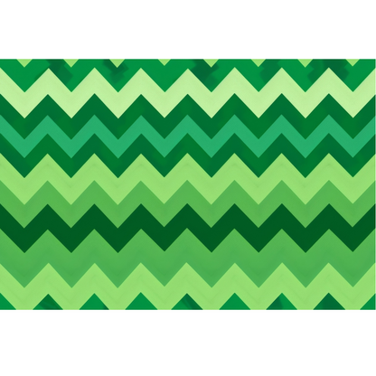 A pattern of green zigzag stripes in varying shades, arranged in a repetitive design across the image.