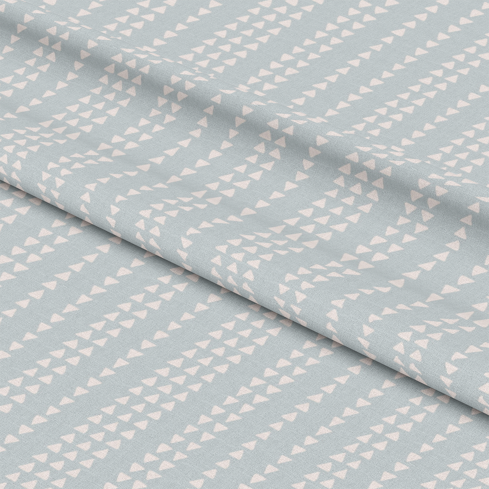 Groovy Blue Boho Pattern 3 Quilting Cotton Fabric