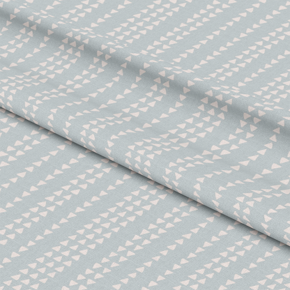 Groovy Blue Boho Pattern 3 Quilting Cotton Fabric