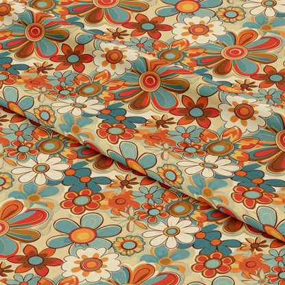 Groovy Spring Florals Pattern 29 Quilting Cotton Fabric