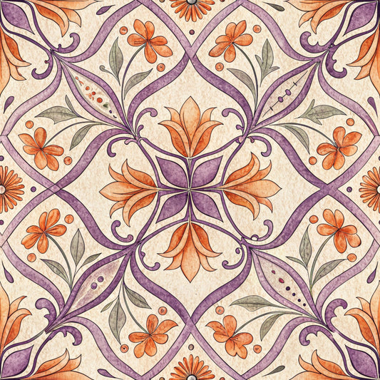 Groovy Time Pattern 11 Quilting Cotton Fabric