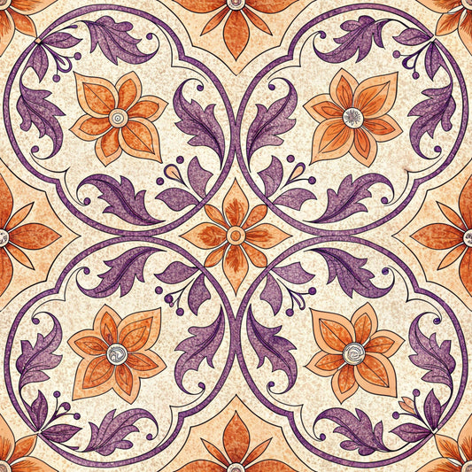 Groovy Time Pattern 12 Quilting Cotton Fabric