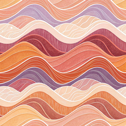 Groovy Time Pattern 15 Quilting Cotton Fabric