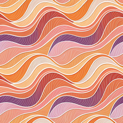 Groovy Time Pattern 16 Quilting Cotton Fabric