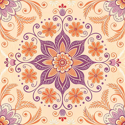 Groovy Time Pattern 18 Quilting Cotton Fabric