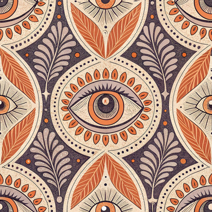 Groovy Time Pattern 2 Quilting Cotton Fabric