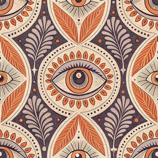 Groovy Time Pattern 2 Quilting Cotton Fabric
