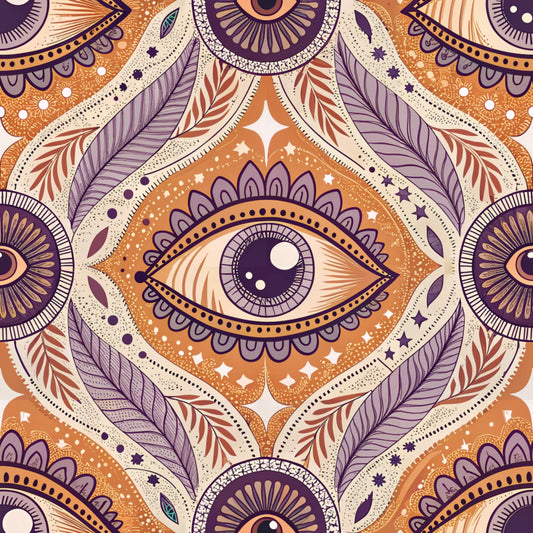 Groovy Time Pattern 26 Quilting Cotton Fabric
