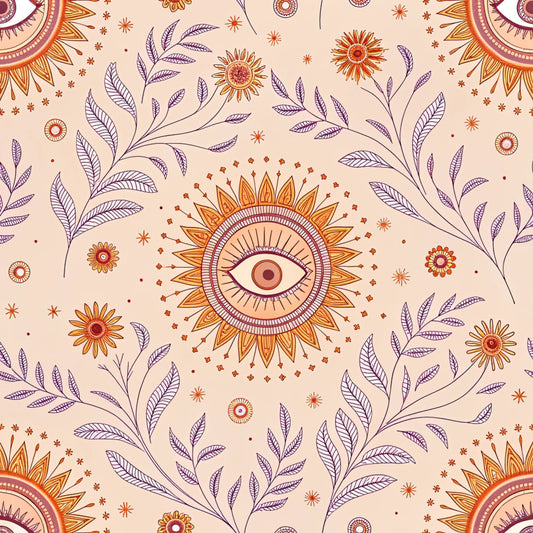 Groovy Time Pattern 27 Quilting Cotton Fabric