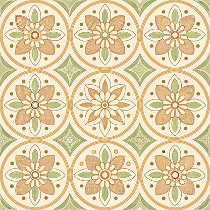 Groovy Time Pattern 6 Quilting Cotton Fabric