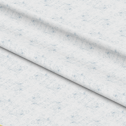 Grunge Spindle on White Quilting Cotton Fabric