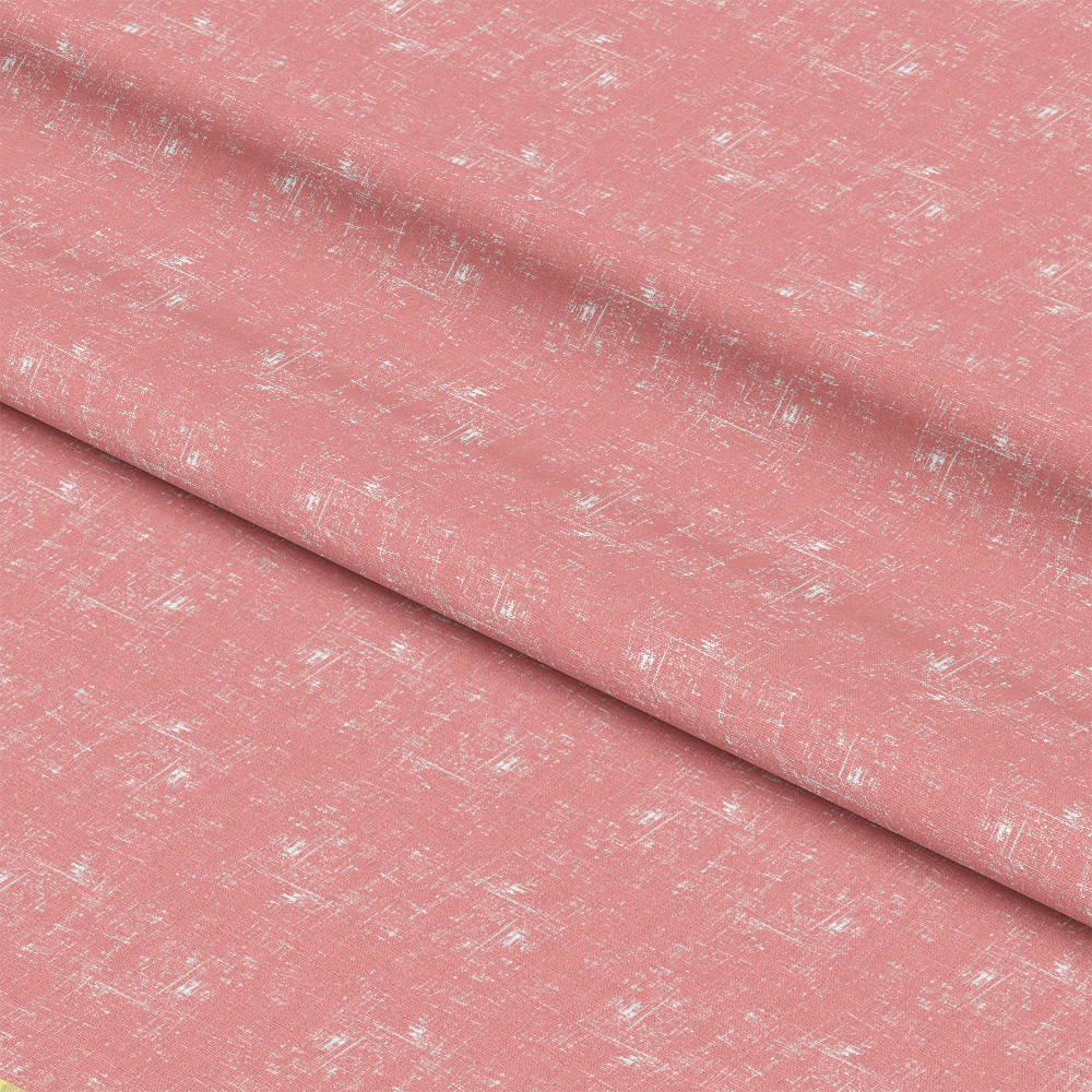 Grunge White on Peach Puff Quilting Cotton Fabric