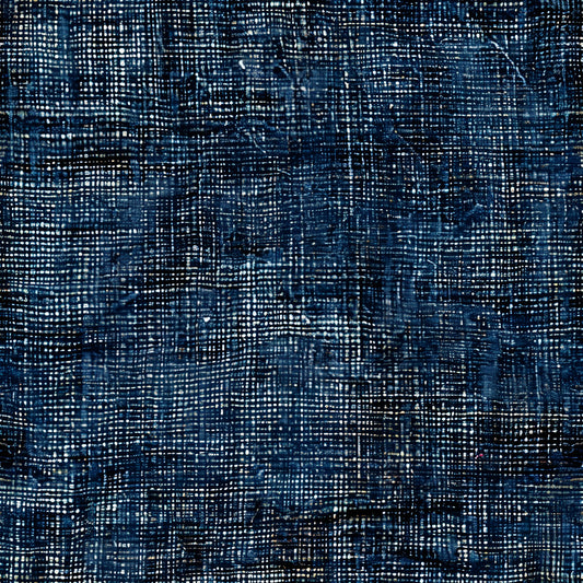 Grunge Denim Jeans Fabric Pattern 11 Quilting Cotton Fabric
