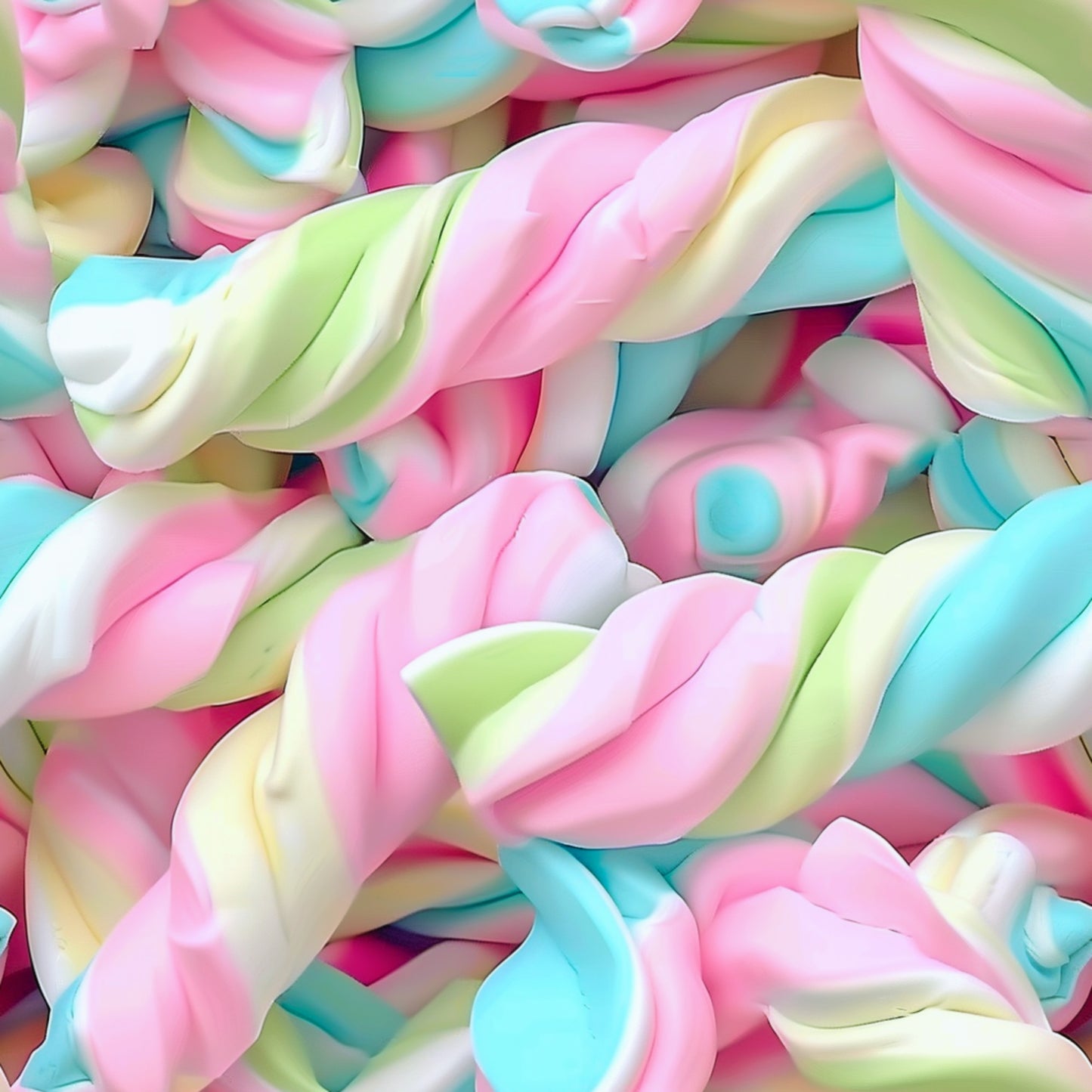 Gummy Candy Pattern 8 Quilting Cotton Fabric