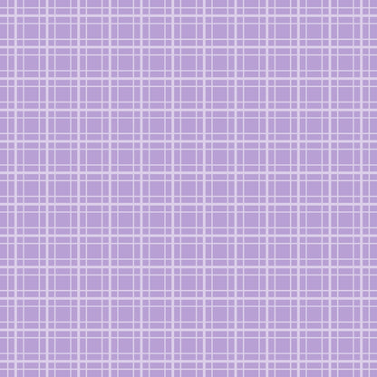 A purple grid pattern with thin white lines forming squares across the entire image.