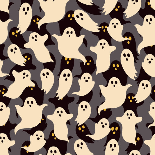 Halloween City Pattern 14 Quilting Cotton Fabric