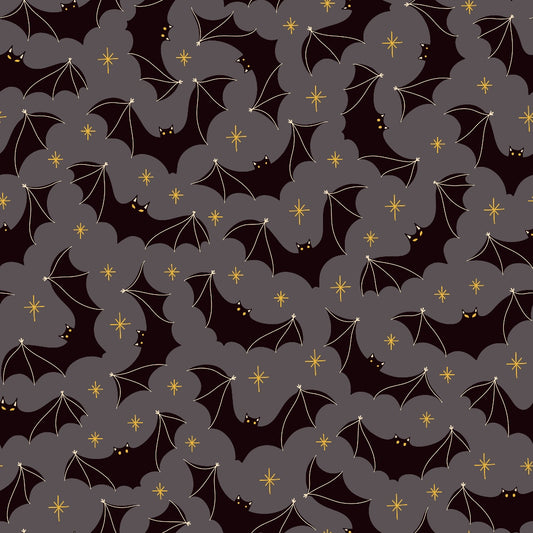 Halloween City Pattern 15 Quilting Cotton Fabric