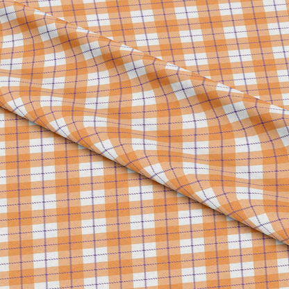 Halloween Plaid Pattern 20 Quilting Cotton Fabric