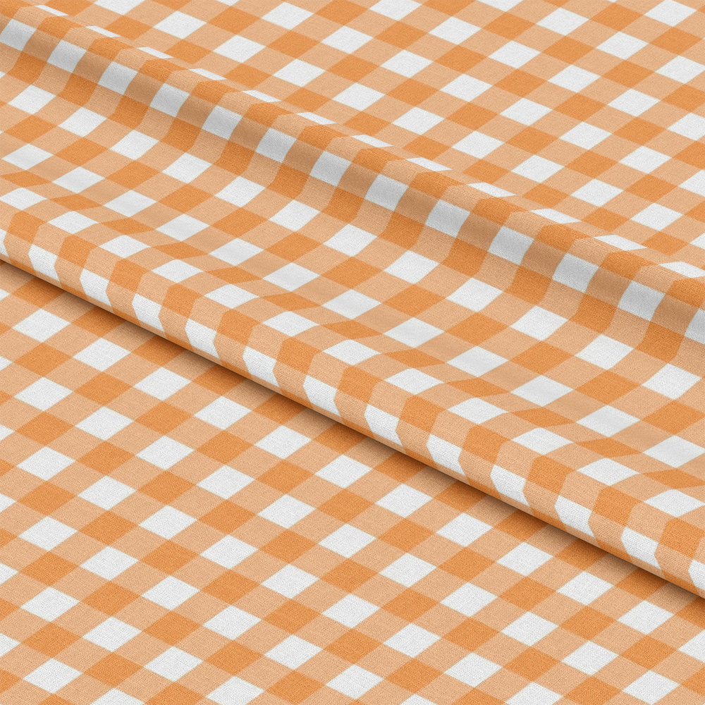 Halloween Plaid Pattern 6 Quilting Cotton Fabric