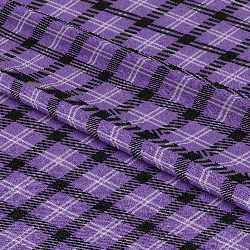 Halloween Plaid Pattern 9 Quilting Cotton Fabric