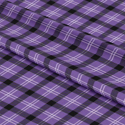 Halloween Plaid Pattern 9 Quilting Cotton Fabric