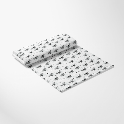 Handdrawn Bees Pattern 20 Quilting Cotton Fabric
