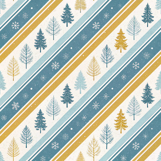 Hanukkah Pattern 1 Quilting Cotton Fabric