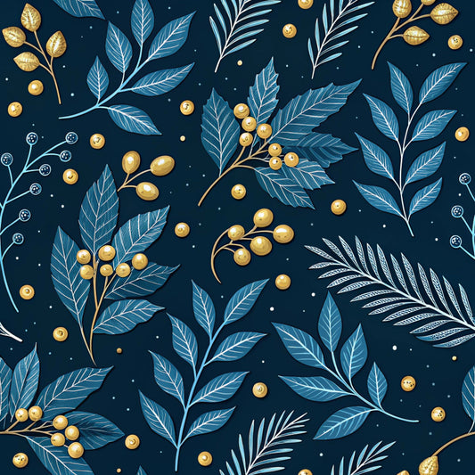 Hanukkah Pattern 11 Quilting Cotton Fabric