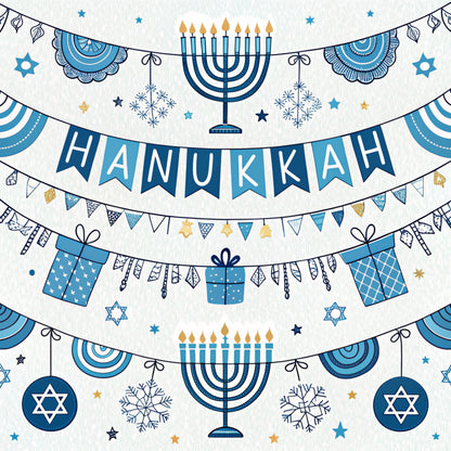 Hanukkah Pattern 22 Quilting Cotton Fabric