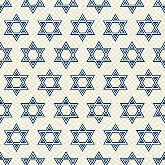 Hanukkah Pattern 27 Quilting Cotton Fabric