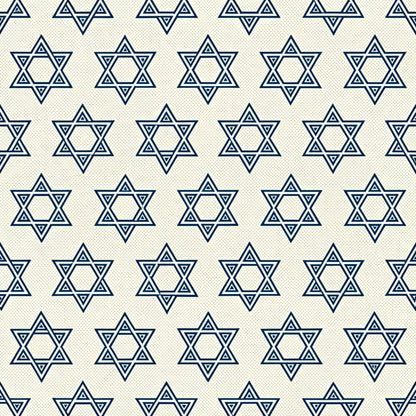 Hanukkah Pattern 27 Quilting Cotton Fabric